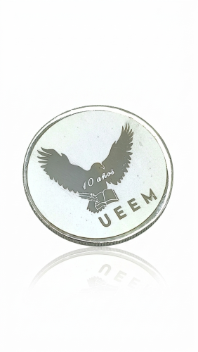Moneda Conmemorativa de Plata: Grabado de Aniversario
