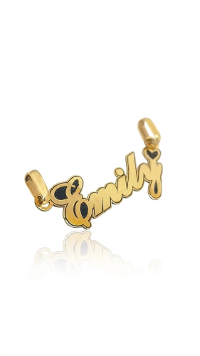 Colgante de Nombre en Oro