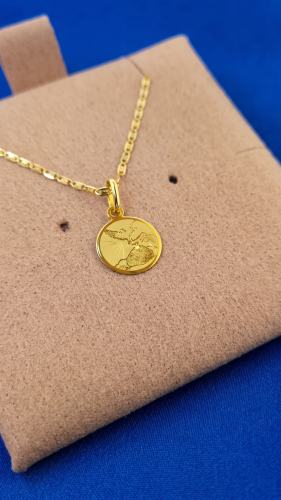 Medalla Espíritu Santo en Oro 14K